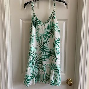 Amanda uprichard white and green summer dress